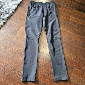 UNDER ARMOUR men's fitted lightweight athletic pants, size small